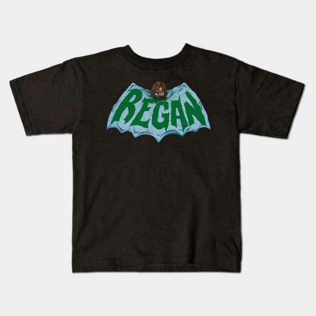 Regan'73 Kids T-Shirt by Angel_Rotten